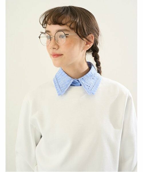 POM PONETTE AMI / ポンポネット アミ シャツ・ブラウス | 【AMI】ダブルラペルシャツ | 詳細6