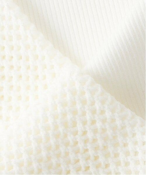 POM PONETTE AMI / ポンポネット アミ カーディガン・ボレロ | 【AMI】ライン衿メッシュカーデ×ロンTセット | 詳細15