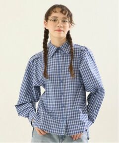 POM PONETTE AMI / ポンポネット アミ シャツ・ブラウス | 【AMI】ボリュームスリーフチェックブラウス
