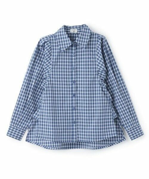POM PONETTE AMI / ポンポネット アミ シャツ・ブラウス | 【AMI】ボリュームスリーフチェックブラウス | 詳細16