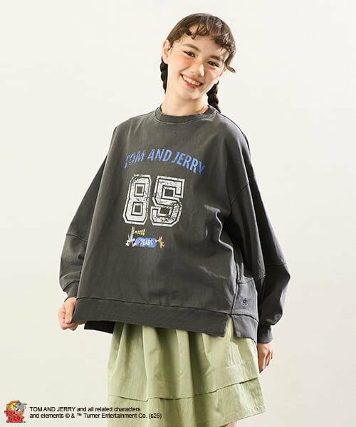 POM PONETTE AMI / ポンポネット アミ スウェット | 【AMI】【TOM AND JERRY】ファニーアートプルオーバー | 詳細1
