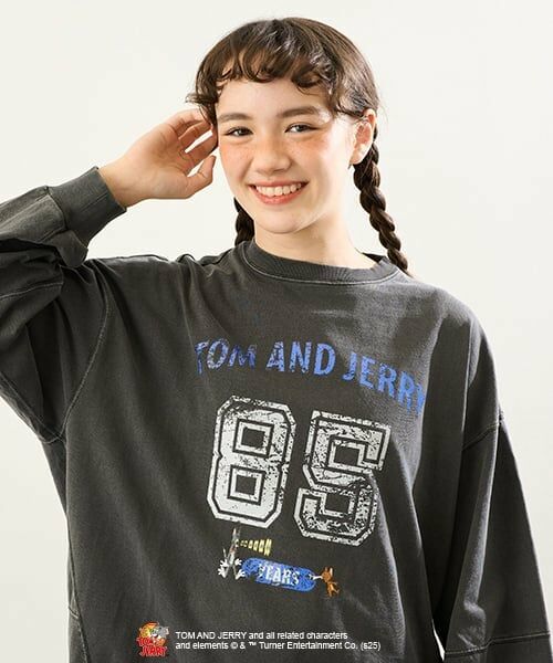 POM PONETTE AMI / ポンポネット アミ スウェット | 【AMI】【TOM AND JERRY】ファニーアートプルオーバー | 詳細2