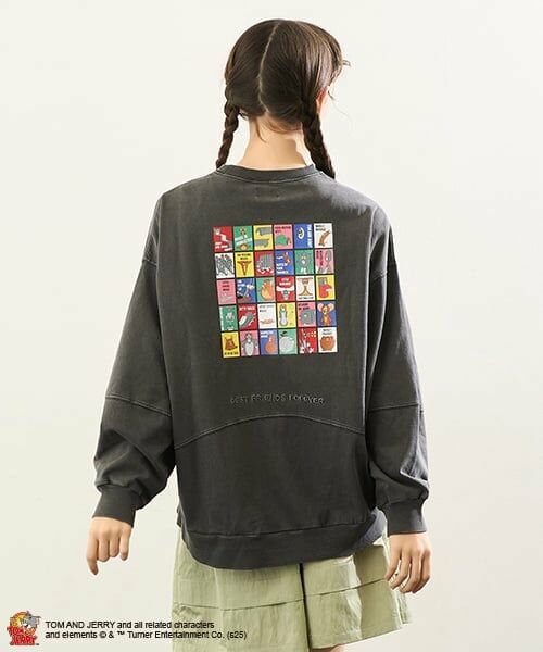 POM PONETTE AMI / ポンポネット アミ スウェット | 【AMI】【TOM AND JERRY】ファニーアートプルオーバー | 詳細5