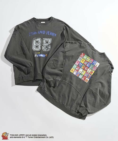 POM PONETTE AMI / ポンポネット アミ スウェット | 【AMI】【TOM AND JERRY】ファニーアートプルオーバー | 詳細7