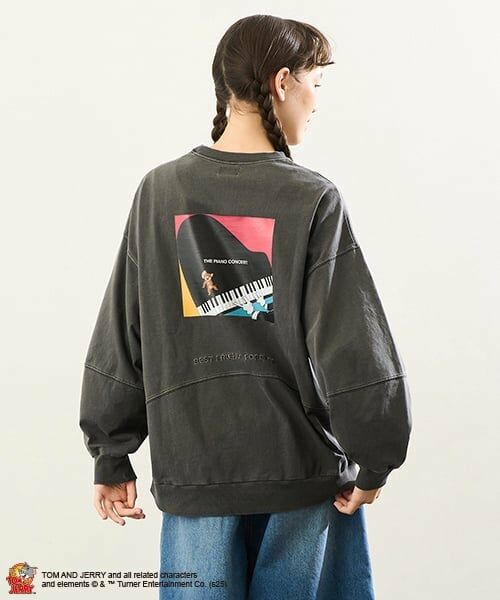 POM PONETTE AMI / ポンポネット アミ スウェット | 【AMI】【TOM AND JERRY】ピアノコンサートプルオーバー | 詳細4
