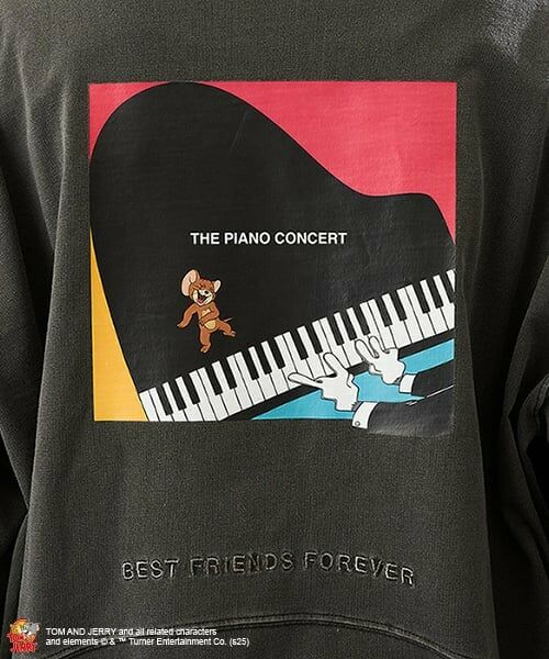 POM PONETTE AMI / ポンポネット アミ スウェット | 【AMI】【TOM AND JERRY】ピアノコンサートプルオーバー | 詳細5