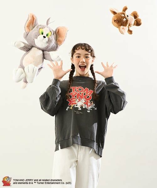 POM PONETTE AMI / ポンポネット アミ スウェット | 【AMI】【TOM AND JERRY】フォトグラフィープルオーバー | 詳細1