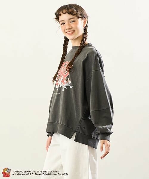 POM PONETTE AMI / ポンポネット アミ スウェット | 【AMI】【TOM AND JERRY】フォトグラフィープルオーバー | 詳細5