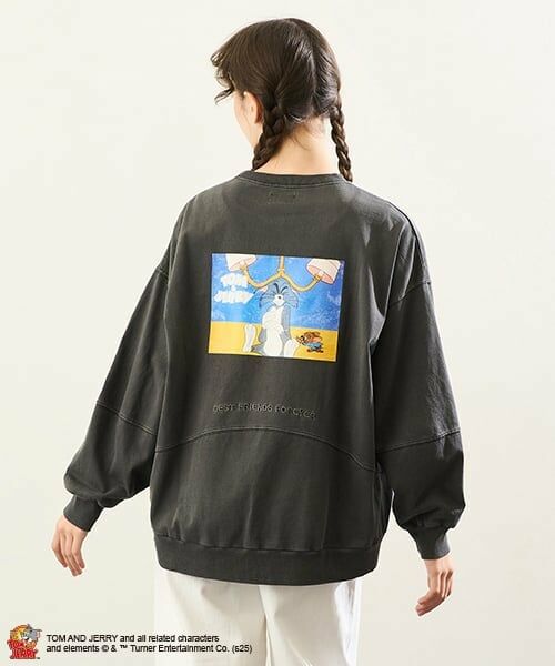 POM PONETTE AMI / ポンポネット アミ スウェット | 【AMI】【TOM AND JERRY】フォトグラフィープルオーバー | 詳細8