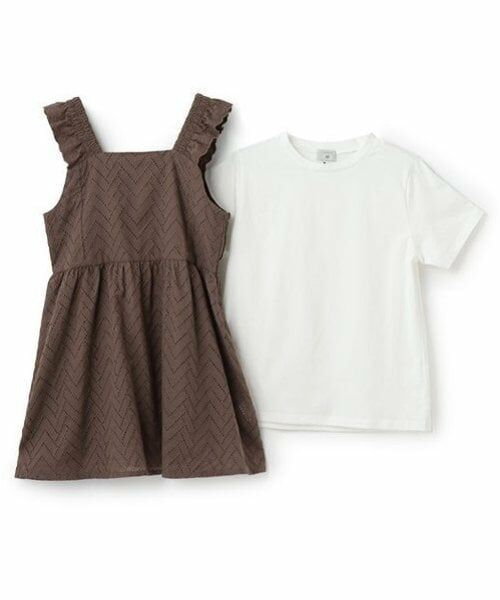 POM PONETTE AMI / ポンポネット アミ その他トップス | 【Cuugal掲載】【AMI】カットワーク刺しゅうレースチュニック×インナーTシャツセット | 詳細15