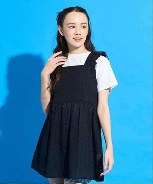 POM PONETTE AMI / ポンポネット アミ その他トップス | 【Cuugal掲載】【AMI】カットワーク刺しゅうレースチュニック×インナーTシャツセット | 詳細9