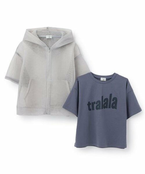 POM PONETTE AMI / ポンポネット アミ パーカー | 【AMI】ダンボールメッシュパーカ×Tシャツセット | 詳細12