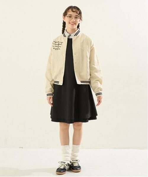 POM PONETTE AMI / ポンポネット アミ ミニ丈・ひざ丈ワンピース | 【AMI】リバーシブルジャンパースカート | 詳細13