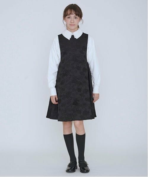 POM PONETTE AMI / ポンポネット アミ ミニ丈・ひざ丈ワンピース | 【AMI】リバーシブルジャンパースカート | 詳細16