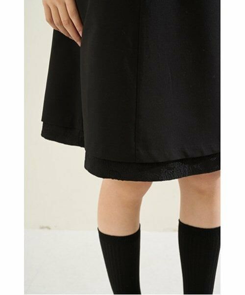 POM PONETTE AMI / ポンポネット アミ ミニ丈・ひざ丈ワンピース | 【AMI】リバーシブルジャンパースカート | 詳細9