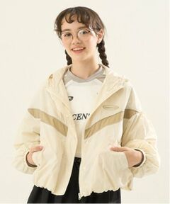 POM PONETTE AMI / ポンポネット アミ ブルゾン | 【AMI】【撥水】フードバルーンライトブルゾン