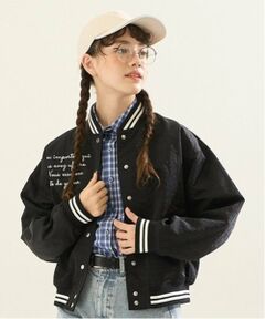 POM PONETTE AMI / ポンポネット アミ ブルゾン | 【AMI】【撥水】ラインリブスタジャン