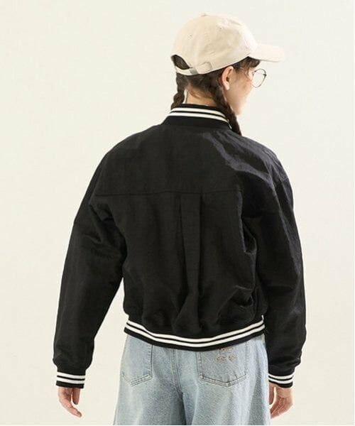 POM PONETTE AMI / ポンポネット アミ ブルゾン | 【AMI】【撥水】ラインリブスタジャン | 詳細12