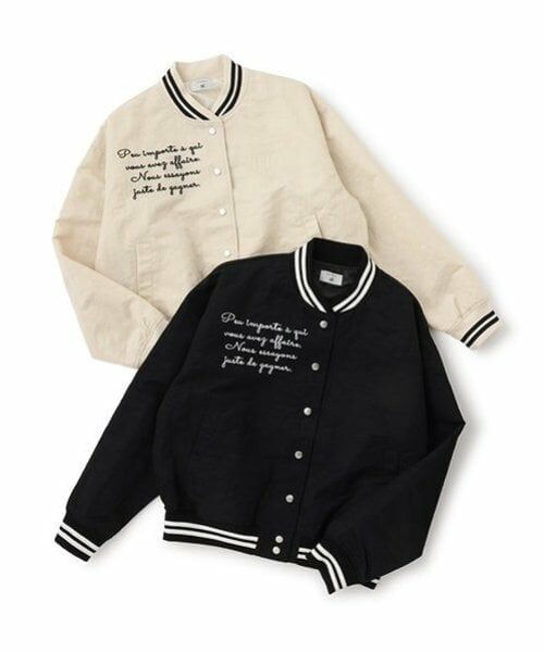 POM PONETTE AMI / ポンポネット アミ ブルゾン | 【AMI】【撥水】ラインリブスタジャン | 詳細19