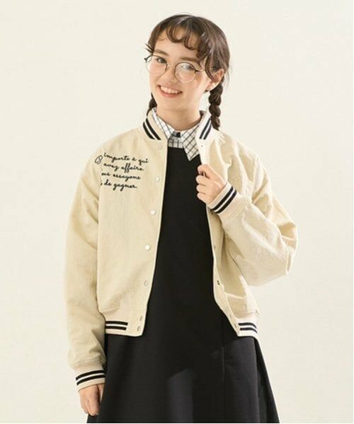 POM PONETTE AMI / ポンポネット アミ ブルゾン | 【AMI】【撥水】ラインリブスタジャン | 詳細2