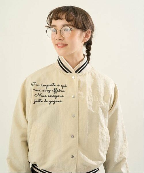 POM PONETTE AMI / ポンポネット アミ ブルゾン | 【AMI】【撥水】ラインリブスタジャン | 詳細7