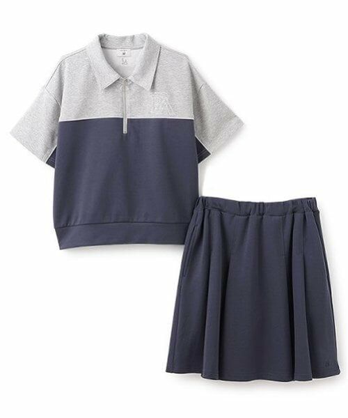 POM PONETTE AMI / ポンポネット アミ Tシャツ | 【AMI】ブロッキングハーフジップセットアップ | 詳細10