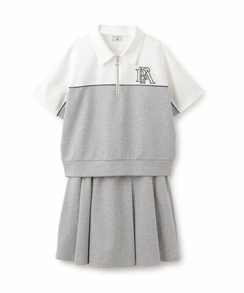 POM PONETTE AMI / ポンポネット アミ Tシャツ | 【AMI】ブロッキングハーフジップセットアップ | 詳細7