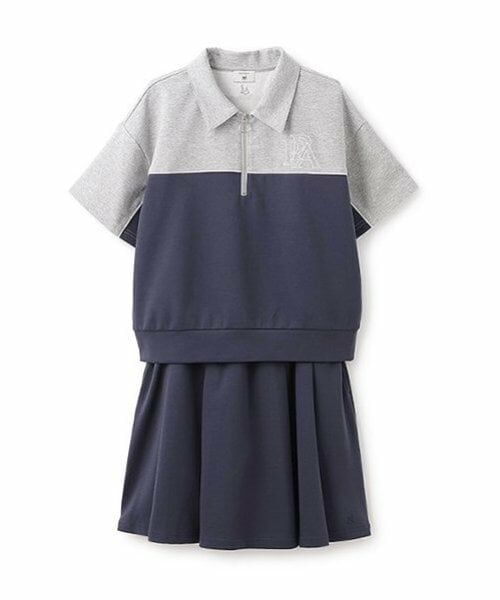 POM PONETTE AMI / ポンポネット アミ Tシャツ | 【AMI】ブロッキングハーフジップセットアップ | 詳細8