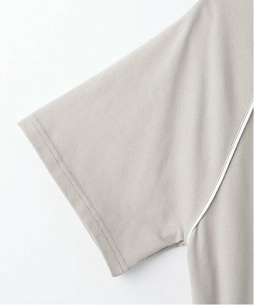 POM PONETTE AMI / ポンポネット アミ ミニ丈・ひざ丈ワンピース | 【AMI】【撥水】ドッキングゲームシャツワンピース | 詳細13