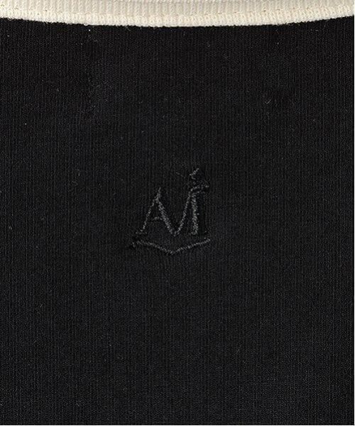 POM PONETTE AMI / ポンポネット アミ ミニ丈・ひざ丈ワンピース | 【AMI】【撥水】ドッキングゲームシャツワンピース | 詳細17