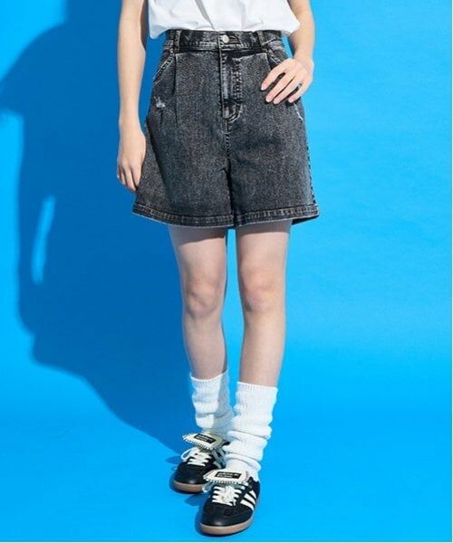 POM PONETTE AMI / ポンポネット アミ ショート・ハーフ・半端丈パンツ | 【AMI】ダメージデニムショートパンツ | 詳細17