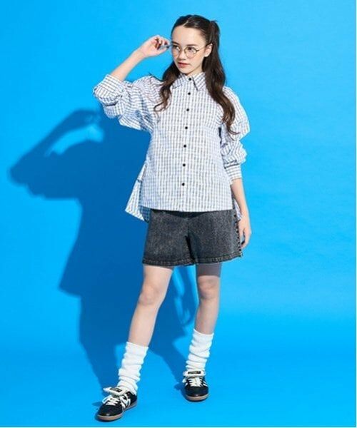 POM PONETTE AMI / ポンポネット アミ ショート・ハーフ・半端丈パンツ | 【AMI】ダメージデニムショートパンツ | 詳細23