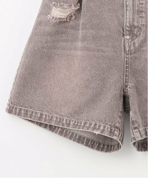 POM PONETTE AMI / ポンポネット アミ ショート・ハーフ・半端丈パンツ | 【AMI】ダメージデニムショートパンツ | 詳細7