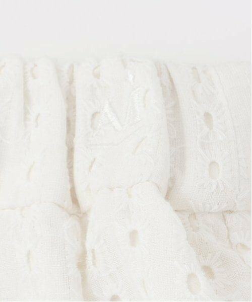 POM PONETTE AMI / ポンポネット アミ ミニ・ひざ丈スカート | 【AMI】アイレットレースティアードスカート | 詳細5