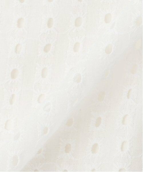 POM PONETTE AMI / ポンポネット アミ ミニ・ひざ丈スカート | 【AMI】アイレットレースティアードスカート | 詳細8