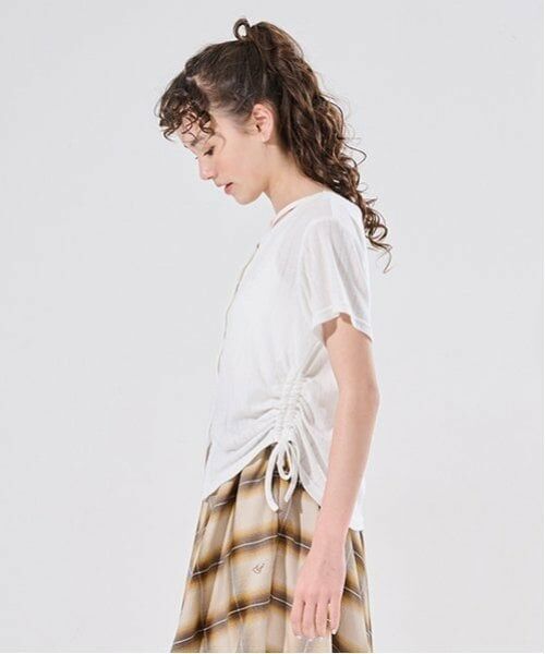 POM PONETTE AMI / ポンポネット アミ Tシャツ | 【AMI】【WEB限定】脇ドロスト×カップ付インナー | 詳細18