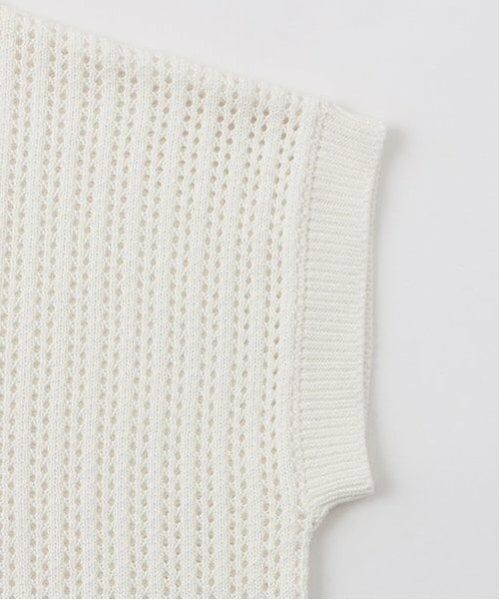 POM PONETTE AMI / ポンポネット アミ ニット・セーター | 【AMI】メッシュロゴニット×インナーセット | 詳細6