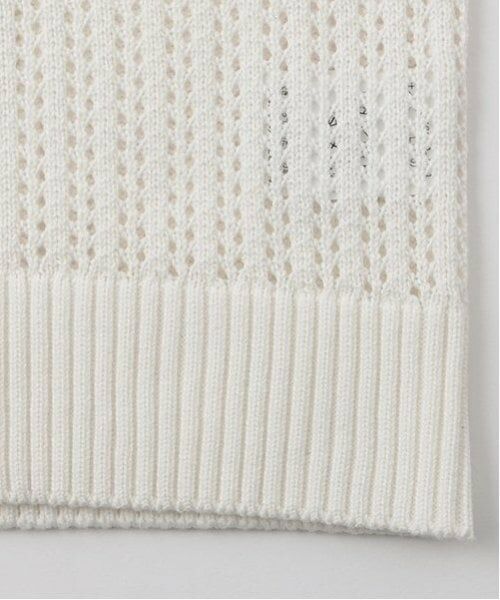 POM PONETTE AMI / ポンポネット アミ ニット・セーター | 【AMI】メッシュロゴニット×インナーセット | 詳細7