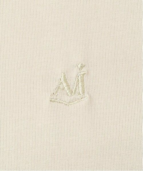 POM PONETTE AMI / ポンポネット アミ シャツ・ブラウス | 【AMI】【接触冷感】刺しゅう衿ペプラムカットプルオーバー | 詳細3