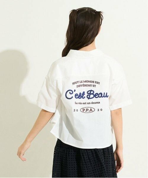 POM PONETTE AMI / ポンポネット アミ シャツ・ブラウス | 【AMI】バックグラフィックシャツ×Tシャツセット | 詳細20