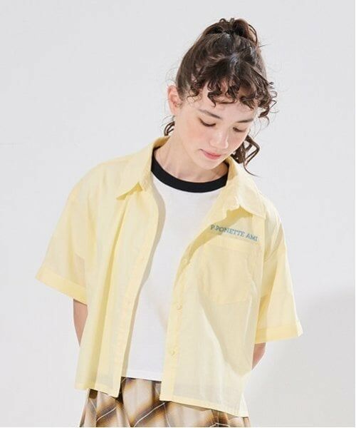 POM PONETTE AMI / ポンポネット アミ シャツ・ブラウス | 【AMI】バックグラフィックシャツ×Tシャツセット | 詳細22