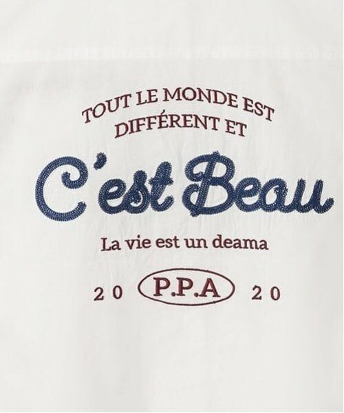 POM PONETTE AMI / ポンポネット アミ シャツ・ブラウス | 【AMI】バックグラフィックシャツ×Tシャツセット | 詳細8