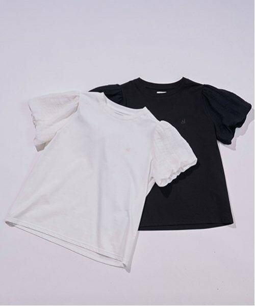 POM PONETTE AMI / ポンポネット アミ Tシャツ | 【AMI】【接触冷感】バルーンスリーブTシャツ | 詳細12