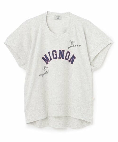 POM PONETTE AMI / ポンポネット アミ Tシャツ | 【AMI】らくがき刺しゅう変形プルオーバー | 詳細1