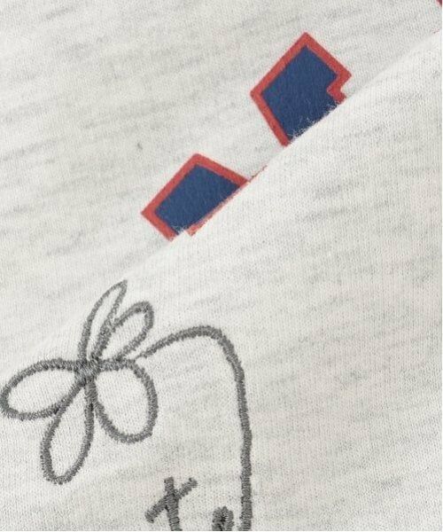 POM PONETTE AMI / ポンポネット アミ Tシャツ | 【AMI】らくがき刺しゅう変形プルオーバー | 詳細12