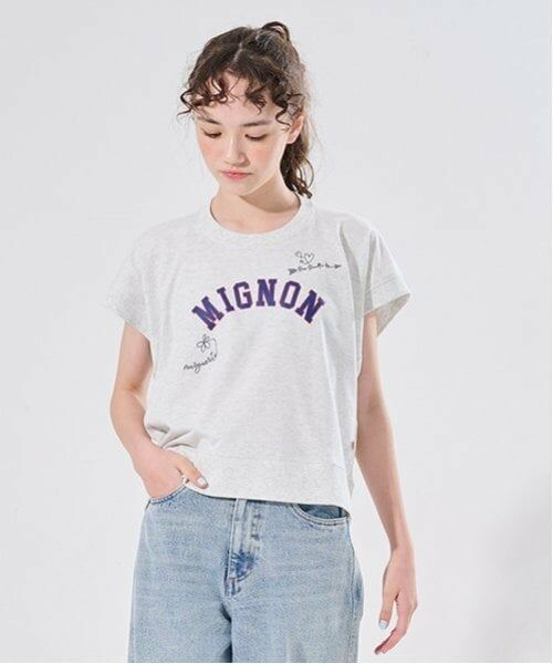 POM PONETTE AMI / ポンポネット アミ Tシャツ | 【AMI】らくがき刺しゅう変形プルオーバー | 詳細15