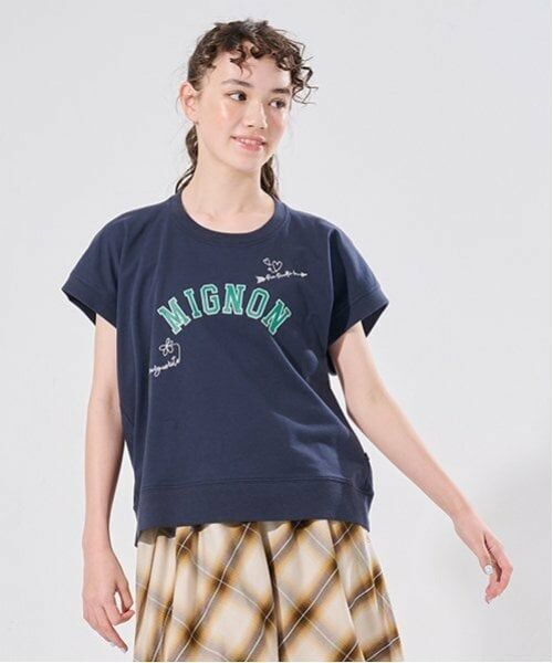 POM PONETTE AMI / ポンポネット アミ Tシャツ | 【AMI】らくがき刺しゅう変形プルオーバー | 詳細18