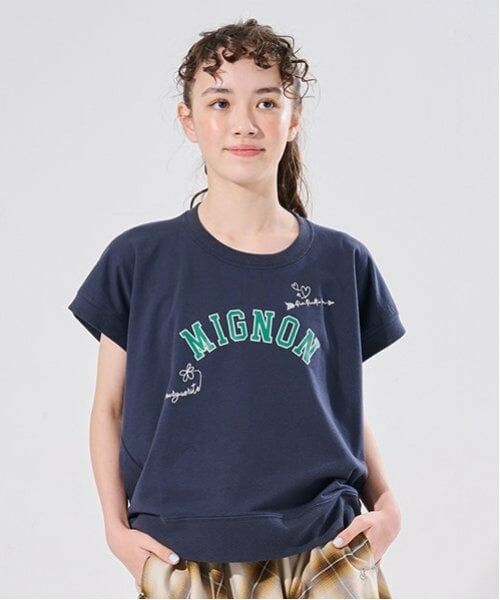 POM PONETTE AMI / ポンポネット アミ Tシャツ | 【AMI】らくがき刺しゅう変形プルオーバー | 詳細19