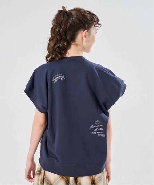 POM PONETTE AMI / ポンポネット アミ Tシャツ | 【AMI】らくがき刺しゅう変形プルオーバー | 詳細21