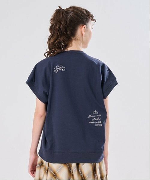 POM PONETTE AMI / ポンポネット アミ Tシャツ | 【AMI】らくがき刺しゅう変形プルオーバー | 詳細22